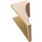 Ekena Millwork 10"W x 10"D x 20"H Wide Moab Rough Cedar Woodgrain TimberThane Corbel, Primed Tan CORUR10X10X20MOARCPR - alternate 6